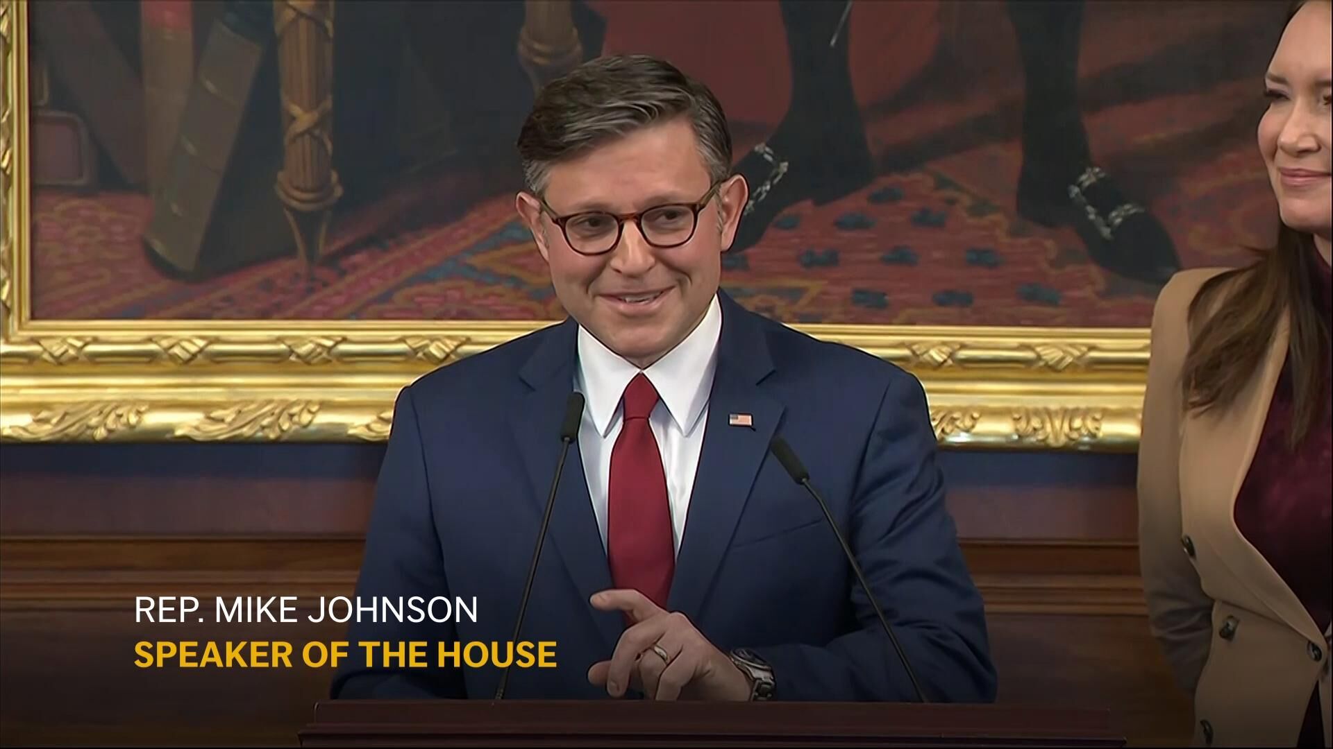 Johnson says Trump's call for getting rid of the filibuster is his expression of anger over shutdown